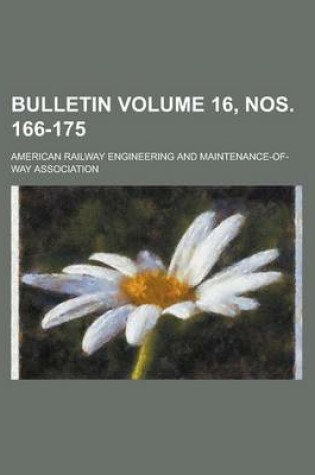 Cover of Bulletin Volume 16, Nos. 166-175