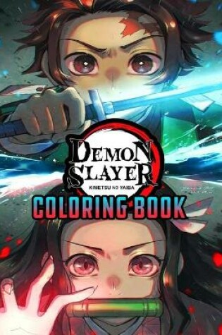 Cover of Demon Slayer Coloring Book