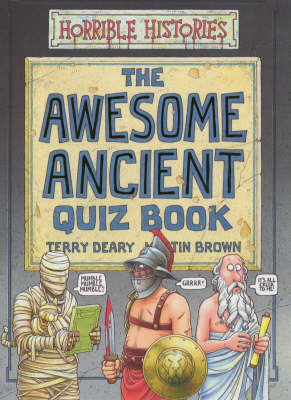 Book cover for The Awesome Ancient Quiz Book