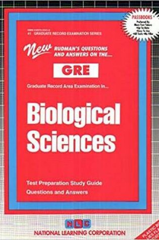 Cover of AREA EXAMINATION -- BIOLOGICAL SCIENCES