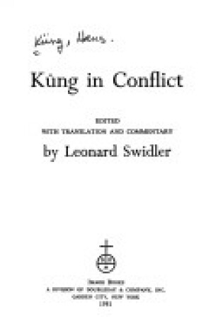 Cover of Kung in Conflict