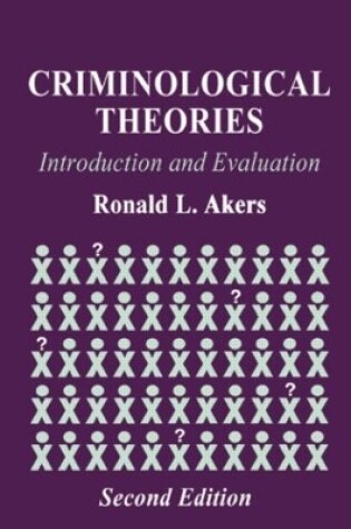 Cover of Criminological Theories