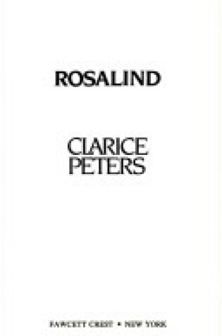 Cover of Rosalind