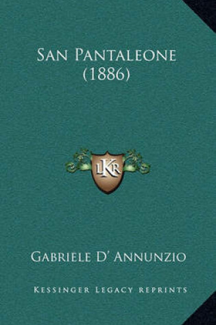 Cover of San Pantaleone (1886)