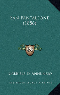 Book cover for San Pantaleone (1886)