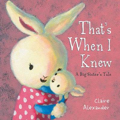 Book cover for That's When I Knew a Big Sister's Tale