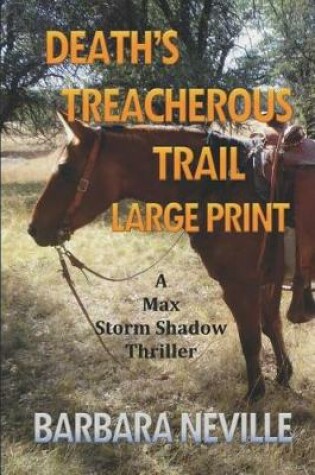 Cover of Death's Treacherous Trail Large Print