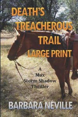 Cover of Death's Treacherous Trail Large Print