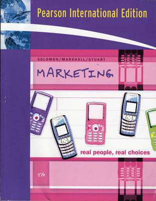 Book cover for Valuepack:Marketing Plan Handbook and Pro Premier Marketing Plan Package/Marketing:Real People, Real Choices:International Edition