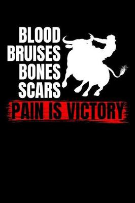 Book cover for Blood Bruises Bones Scars Pain Is Victory