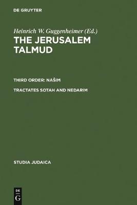 Cover of Tractates Sotah and Nedarim