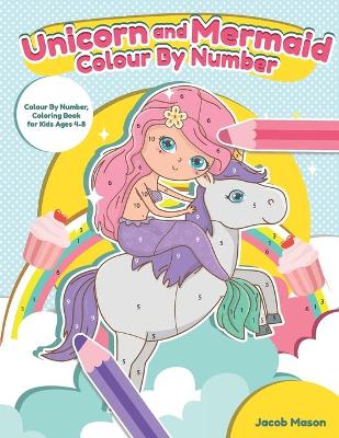 Book cover for Unicorn Mermaid Colour By Number