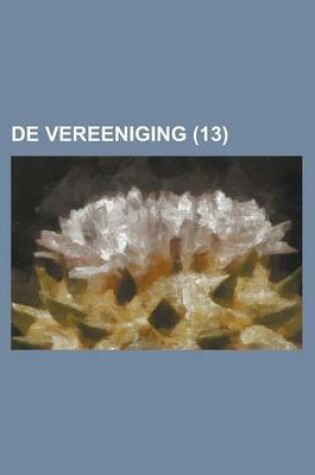 Cover of de Vereeniging (13)