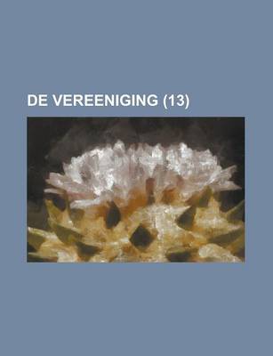 Book cover for de Vereeniging (13)
