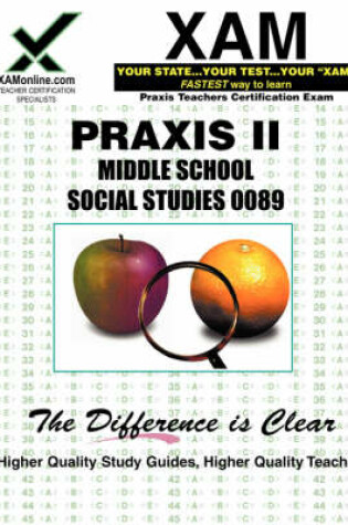 Cover of Praxis II Middle School Social Studies