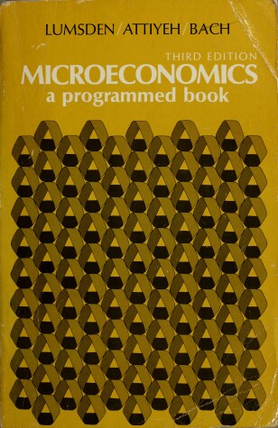 Book cover for Microeconomics