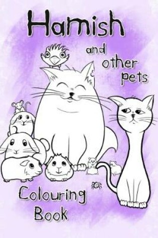 Cover of Hamish and other pets colouring book