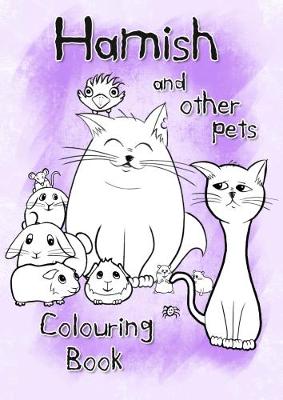 Cover of Hamish and other pets colouring book