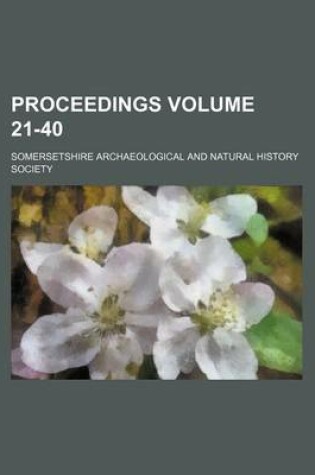 Cover of Proceedings Volume 21-40