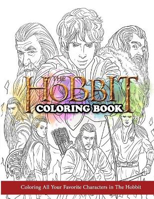 Book cover for The Hobbit Coloring Book