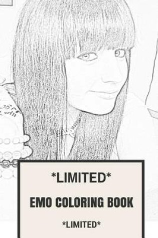 Cover of *Limited* Emo Coloring Book