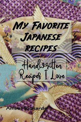 Book cover for My Favorite Japanese Recipes