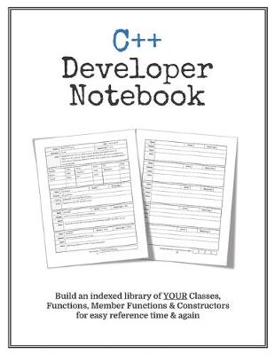 Book cover for C++ Developer Notebook