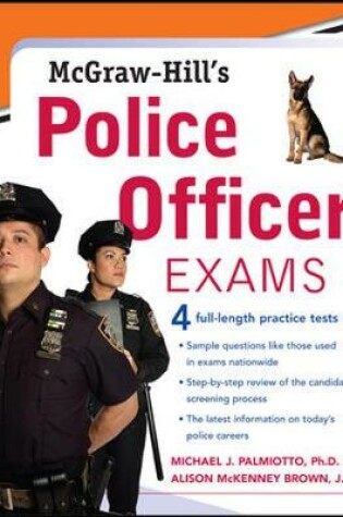 Cover of McGraw-Hill's Police Officer Exams