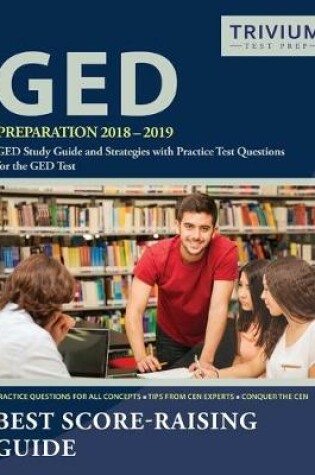 Cover of GED Preparation 2018-2019