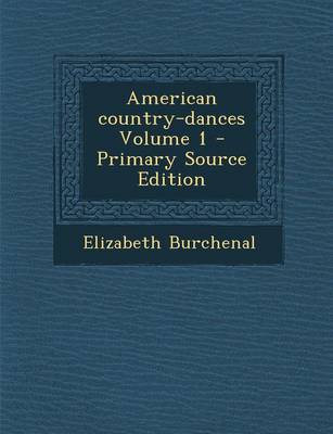 Book cover for American Country-Dances Volume 1