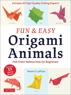 Book cover for Fun & Easy Origami Animals