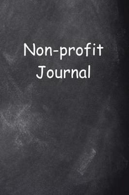 Cover of Non-Profit Journal Chalkboard Design