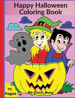 Book cover for Happy Halloween Coloring Book for Toddlers