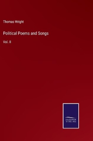 Cover of Political Poems and Songs