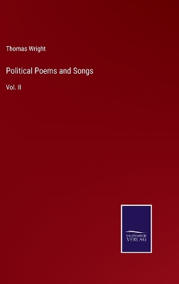 Book cover for Political Poems and Songs