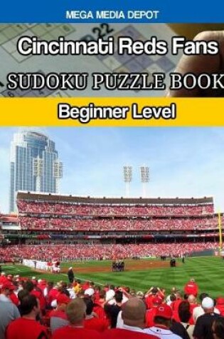 Cover of Cincinnati Reds Fans Sudoku Puzzle Book