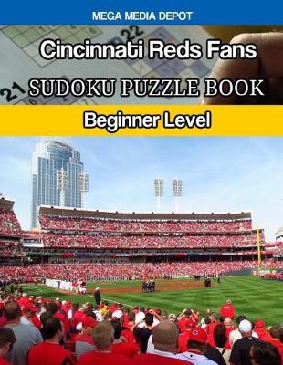 Book cover for Cincinnati Reds Fans Sudoku Puzzle Book