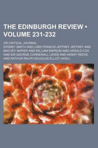 Cover of The Edinburgh Review (Volume 231-232); Or Critical Journal