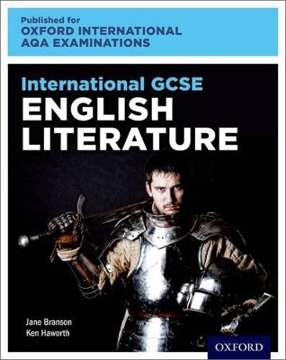 Book cover for OxfordAQA International GCSE English Literature (9275)