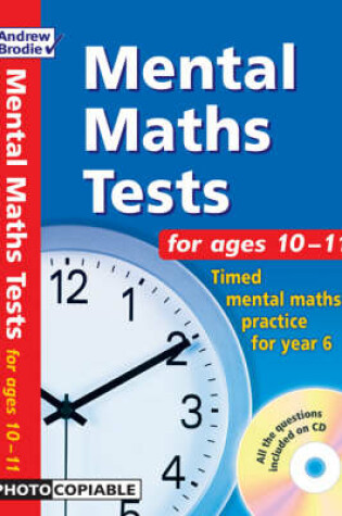 Cover of Mental Maths Tests for ages 10-11