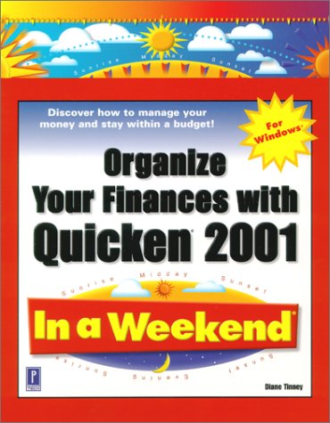 Book cover for Organize Your Finances with Quicken X in a Weekend