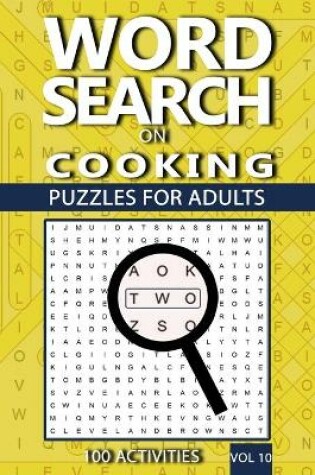 Cover of Word Search On Cooking