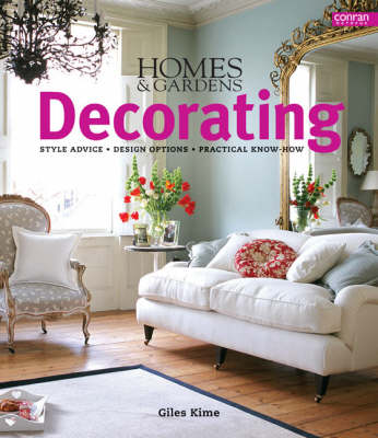 Book cover for "Homes & Gardens" Decorating
