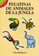 Book cover for Pegatinas De Animales De La Jungla (Jungle Animals Stickers in Spanish)