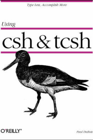 Cover of Using csh and tsch