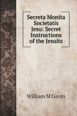 Cover of Secreta Monita Societatis Jesu