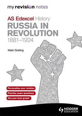 Book cover for Edexcel AS History Russia in Revolution, 1881-1924