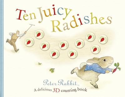 Book cover for Peter Rabbit: Ten Juicy Radishes