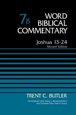Cover of Joshua 13-24, Volume 7B