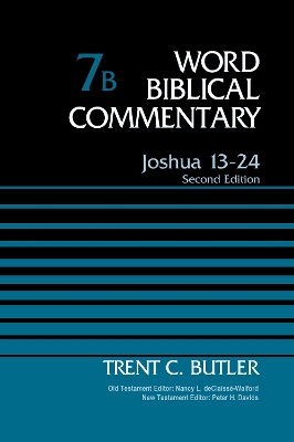 Book cover for Joshua 13-24, Volume 7B